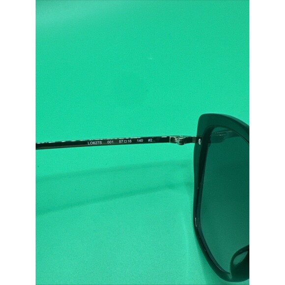 Longchamp Womens Sunglasses Black Cateye Gradient Acetate (57-16-140) LO627S NEW main image 4